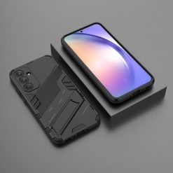 Kryty na mobil | Odolný Kryt Punk armor case čierny – Samsung Galaxy A35 5G | Kryty na mobil