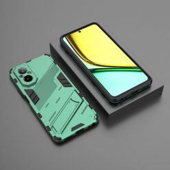 Kryty na mobil | Odolný Kryt Punk armor case zelený – Realme C67 4G | Kryty na mobil