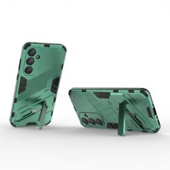 Kryty na mobil | Odolný Kryt Punk armor case zelený – Samsung Galaxy A35 5G | Kryty na mobil