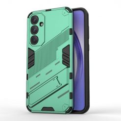 Kryty na mobil | Odolný Kryt Punk armor case zelený – Samsung Galaxy A35 5G | Kryty na mobil