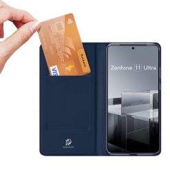 Kryty na mobil | Peňaženkové puzdro Dux Ducis Skin Pro modré – Asus Zenfone 11 Ultra | Kryty na mobil