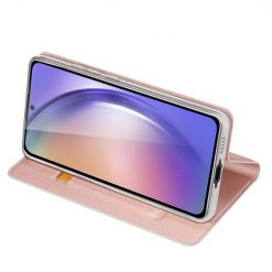 Kryty na mobil | Peňaženkové puzdro Dux Ducis Skin Pro ružové – Samsung Galaxy A55 5G | Kryty na mobil