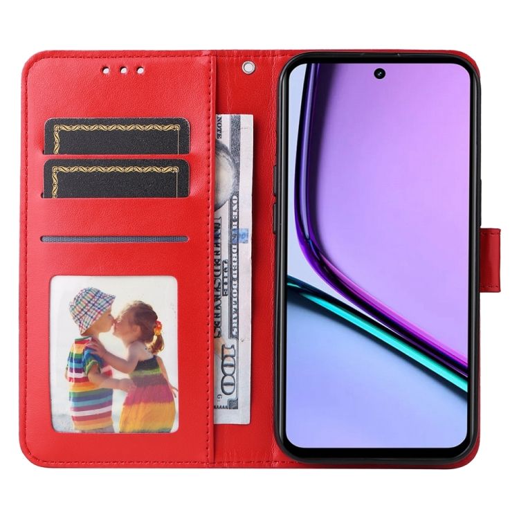 Peňaženkové puzdro Embossing Pattern Slnečnica červené – Realme C67 4G | Kryty na mobil Kryty na mobil | Peňaženkové puzdro Embossing Pattern Slnečnica červené – Realme C67 4G | Kryty na mobil