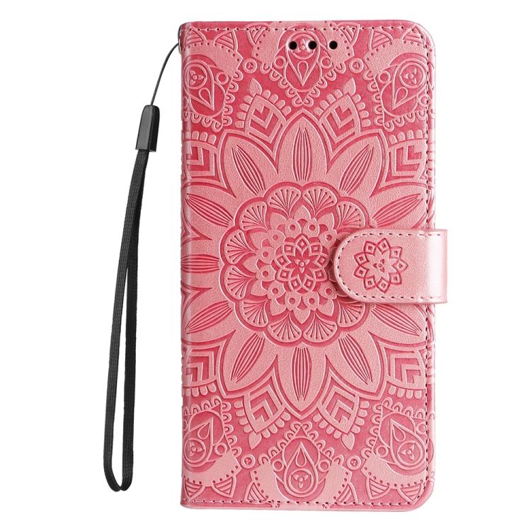 Peňaženkové puzdro Embossing Pattern Slnečnica ružové – Realme C67 4G | Kryty na mobil Kryty na mobil | Peňaženkové puzdro Embossing Pattern Slnečnica ružové – Realme C67 4G | Kryty na mobil