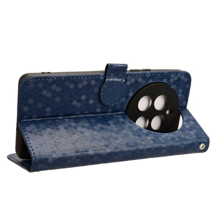 Peňaženkové puzdro Honeycomb Dot Texture Case modré – Realme 12 Pro 5G / 12 Pro+ | Kryty na mobil Kryty na mobil | Peňaženkové puzdro Honeycomb Dot Texture Case modré – Realme 12 Pro 5G / 12 Pro+ | Kryty na mobil