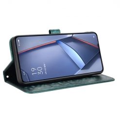 Peňaženkové puzdro Honeycomb Dot Texture Case zelené – Tecno Spark 20 Pro | Kryty na mobil Kryty na mobil | Peňaženkové puzdro Honeycomb Dot Texture Case zelené – Tecno Spark 20 Pro | Kryty na mobil