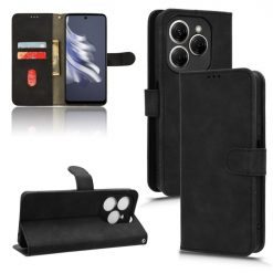 Kryty na mobil | Peňaženkové puzdro Solid čierne – Tecno Spark 20 Pro | Kryty na mobil