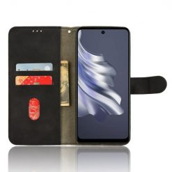 Kryty na mobil | Peňaženkové puzdro Solid čierne – Tecno Spark 20 Pro | Kryty na mobil
