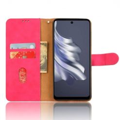 Kryty na mobil | Peňaženkové puzdro Solid ružové – Tecno Spark 20 Pro | Kryty na mobil