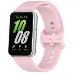 Kryty na mobil | Remienok Solid Wristband ružový pre Samsung Galaxy Fit 3 | Kryty na mobil