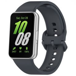Kryty na mobil | Remienok Solid Wristband tmavosivý pre Samsung Galaxy Fit 3 | Kryty na mobil