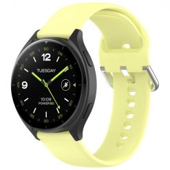 Remienok Solid Wristband žltý pre Xiaomi Watch 2
