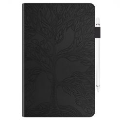 Knižkové puzdro Embossing Pattern Strom čierne – Xiaomi Pad 6S Pro | Kryty na mobil Kryty na mobil | Knižkové puzdro Embossing Pattern Strom čierne – Xiaomi Pad 6S Pro | Kryty na mobil