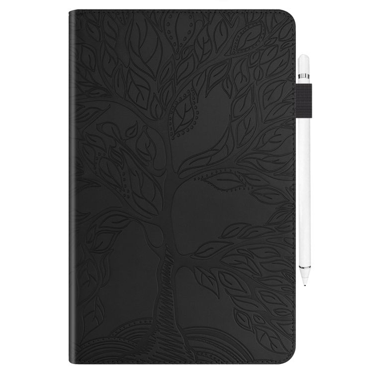 Knižkové puzdro Embossing Pattern Strom čierne – Xiaomi Pad 6S Pro | Kryty na mobil Kryty na mobil | Knižkové puzdro Embossing Pattern Strom čierne – Xiaomi Pad 6S Pro | Kryty na mobil
