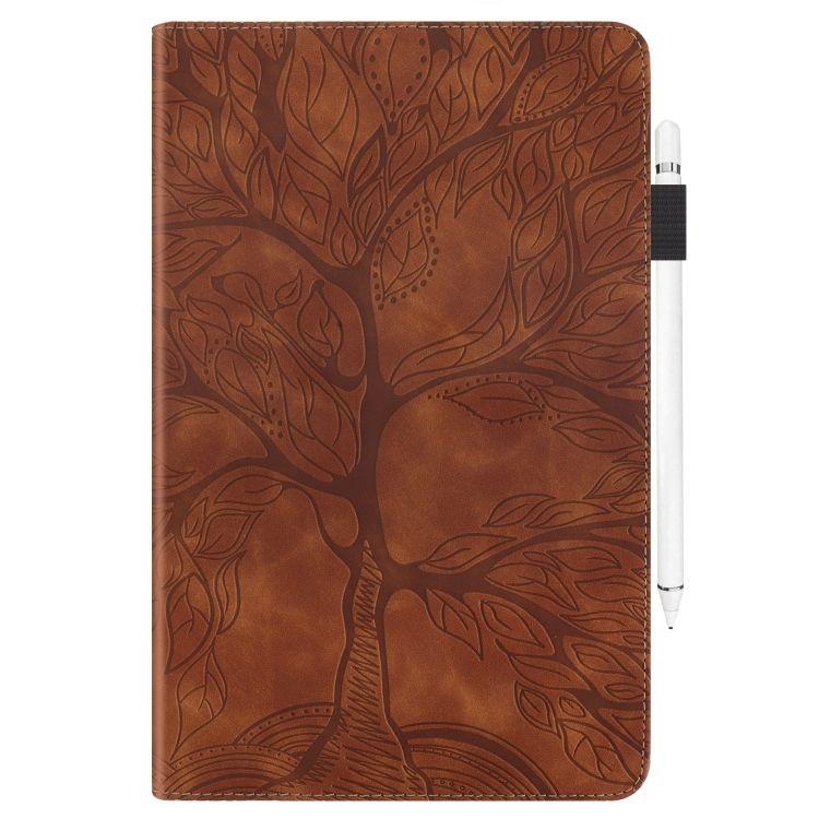 Knižkové puzdro Embossing Pattern Strom hnedé – Xiaomi Pad 6S Pro | Kryty na mobil Kryty na mobil | Knižkové puzdro Embossing Pattern Strom hnedé – Xiaomi Pad 6S Pro | Kryty na mobil