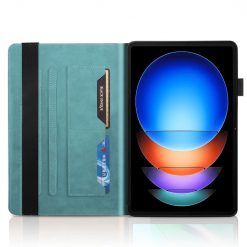 Kryty na mobil | Knižkové puzdro Embossing Pattern Strom modré – Xiaomi Pad 6S Pro | Kryty na mobil