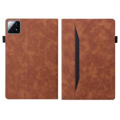 Kryty na mobil | Knižkové puzdro Slot case hnedé – Xiaomi Pad 6S Pro | Kryty na mobil
