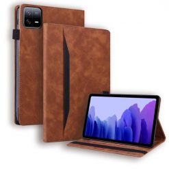 Kryty na mobil | Knižkové puzdro Slot case hnedé – Xiaomi Pad 6S Pro | Kryty na mobil