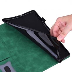 Kryty na mobil | Knižkové puzdro Slot case zelené – Xiaomi Pad 6S Pro | Kryty na mobil
