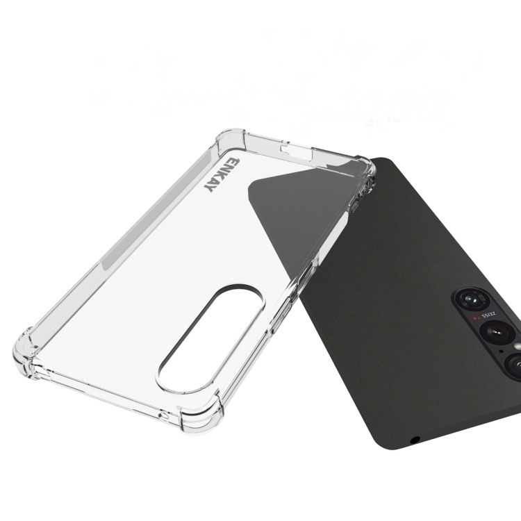 Ochranný kryt Enkay Shockproof Slim case transparentný – Sony Xperia 1 VI | Kryty na mobil Kryty na mobil | Ochranný kryt Enkay Shockproof Slim case transparentný – Sony Xperia 1 VI | Kryty na mobil