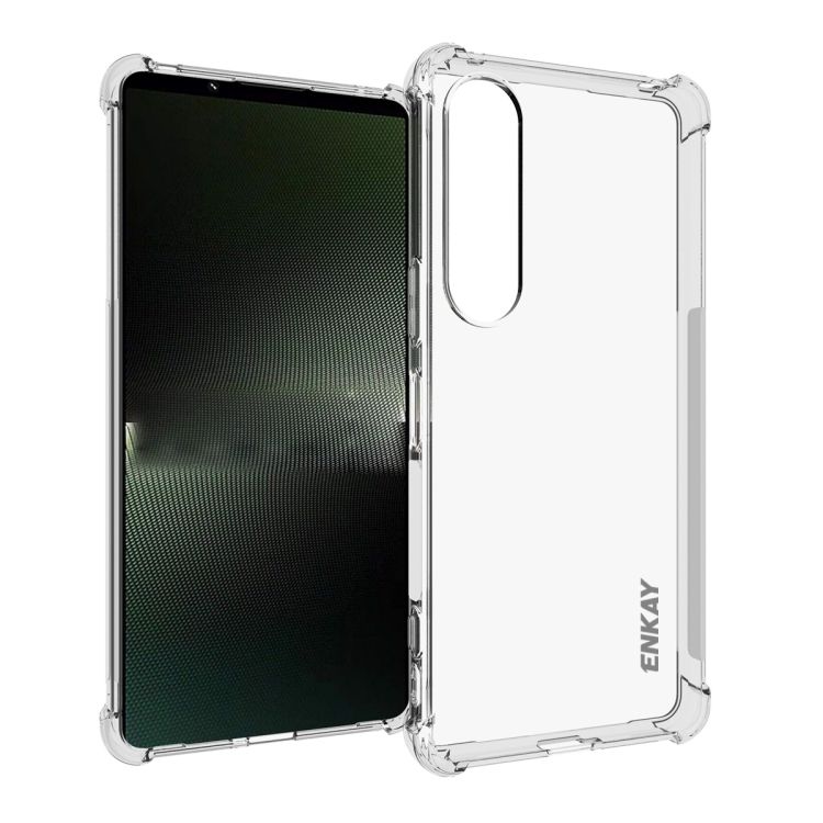 Ochranný kryt Enkay Shockproof Slim case transparentný – Sony Xperia 1 VI | Kryty na mobil Kryty na mobil | Ochranný kryt Enkay Shockproof Slim case transparentný – Sony Xperia 1 VI | Kryty na mobil
