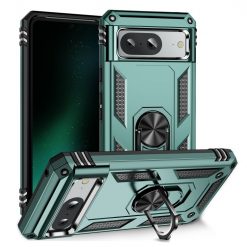Odolný kryt Ring Armor zelený – Google Pixel 8a