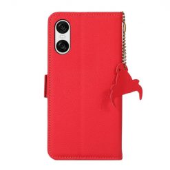Kryty na mobil | Peňaženkové puzdro RFID Leather case červené – Sony Xperia 10 VI | Kryty na mobil