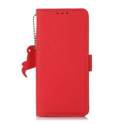 Kryty na mobil | Peňaženkové puzdro RFID Leather case červené – Sony Xperia 10 VI | Kryty na mobil