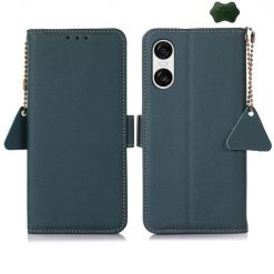 Peňaženkové puzdro RFID Leather case zelené – Sony Xperia 10 VI | Kryty na mobil Kryty na mobil | Peňaženkové puzdro RFID Leather case zelené – Sony Xperia 10 VI | Kryty na mobil