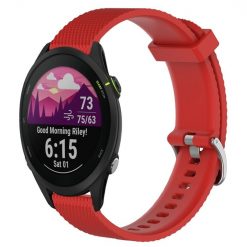 Remienok Diamond skin Wristband červený pre Garmin Forerunner 255 Music (22mm)