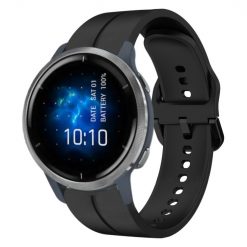 Kryty na mobil | Remienok Groove Wristband čierny pre Garmin Venu 2 (22mm) | Kryty na mobil