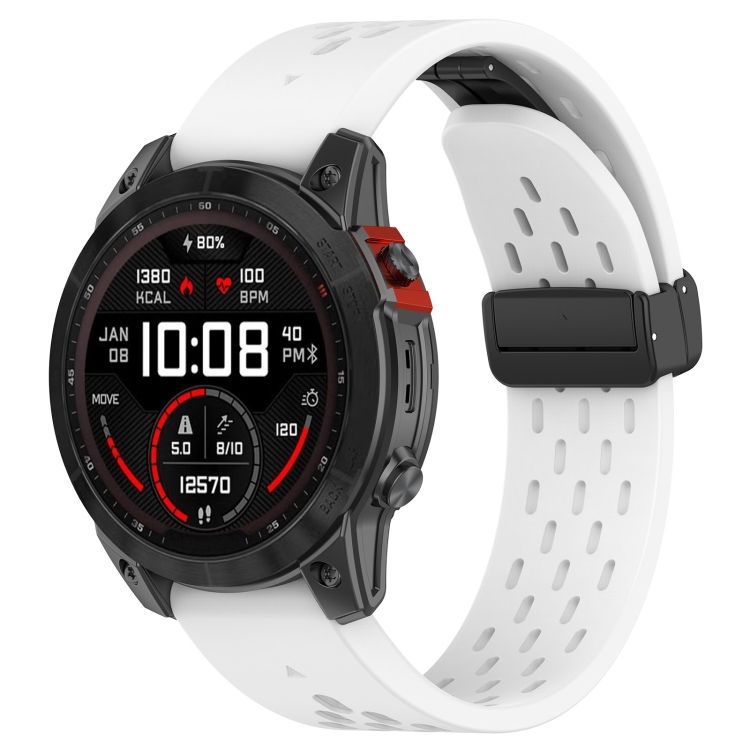 Remienok Safe Wristband biely pre Garmin Fenix 7X Pro | Kryty na mobil Kryty na mobil | Remienok Safe Wristband biely pre Garmin Fenix 7X Pro | Kryty na mobil