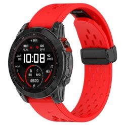 Remienok Safe Wristband červený pre Garmin Epix Pro 51mm