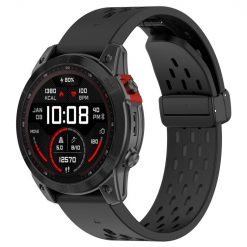 Remienok Safe Wristband čierny pre Garmin Fenix 7X Pro
