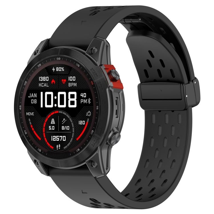 Remienok Safe Wristband čierny pre Garmin Fenix 7X Pro | Kryty na mobil Kryty na mobil | Remienok Safe Wristband čierny pre Garmin Fenix 7X Pro | Kryty na mobil