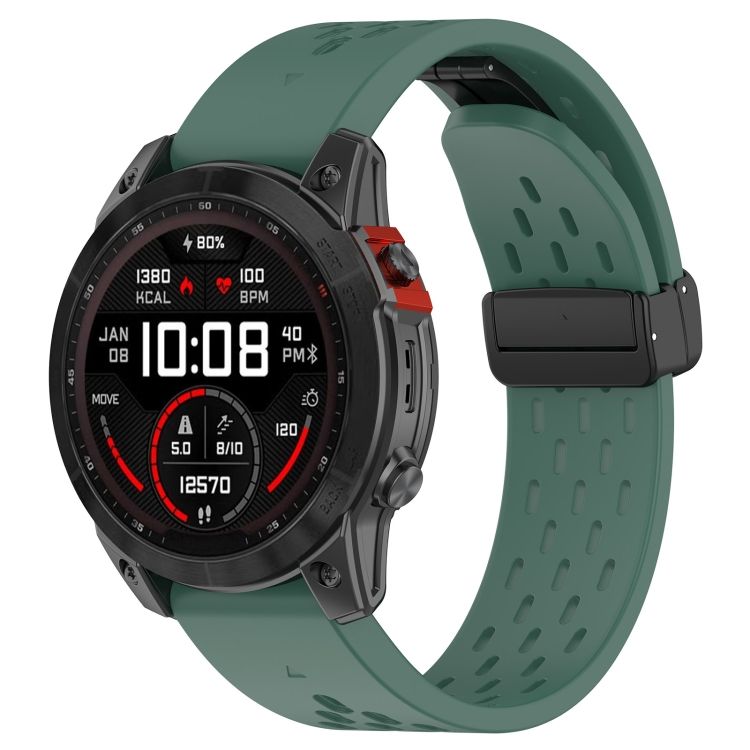 Remienok Safe Wristband zelený pre Garmin Fenix 7X Pro | Kryty na mobil Kryty na mobil | Remienok Safe Wristband zelený pre Garmin Fenix 7X Pro | Kryty na mobil