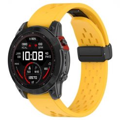 Remienok Safe Wristband žltý pre Garmin Epix Pro 51mm