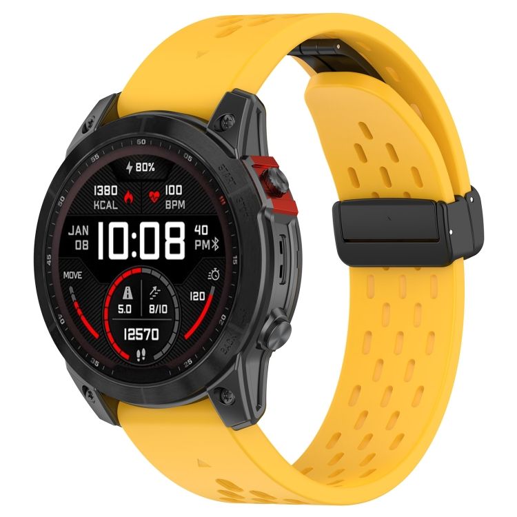 Remienok Safe Wristband žltý pre Garmin Fenix 7X Pro | Kryty na mobil Kryty na mobil | Remienok Safe Wristband žltý pre Garmin Fenix 7X Pro | Kryty na mobil