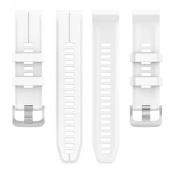 Kryty na mobil | Remienok Solid Wristband biely pre Garmin Forerunner 955 (22mm) | Kryty na mobil
