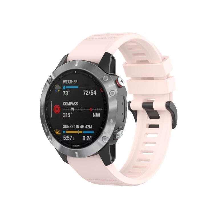 Remienok Solid Wristband bledoružový pre Garmin Fenix 7X (26mm) | Kryty na mobil Kryty na mobil | Remienok Solid Wristband bledoružový pre Garmin Fenix 7X (26mm) | Kryty na mobil