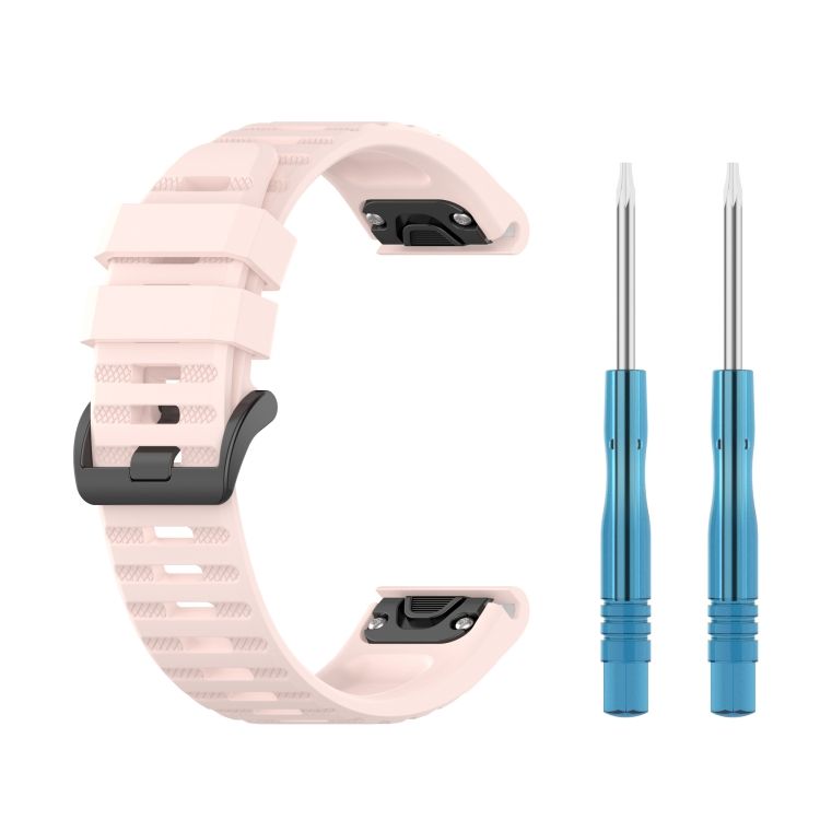 Remienok Solid Wristband bledoružový pre Garmin Fenix 7X (26mm) | Kryty na mobil Kryty na mobil | Remienok Solid Wristband bledoružový pre Garmin Fenix 7X (26mm) | Kryty na mobil