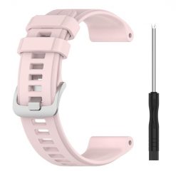 Kryty na mobil | Remienok Solid Wristband bledoružový pre Garmin Forerunner 955 (22mm) | Kryty na mobil