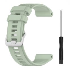 Kryty na mobil | Remienok Solid Wristband bledozelený pre Garmin Forerunner 955 (22mm) | Kryty na mobil