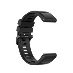 Remienok Solid Wristband čierny pre Garmin Fenix 7X (26mm) | Kryty na mobil Kryty na mobil | Remienok Solid Wristband čierny pre Garmin Fenix 7X (26mm) | Kryty na mobil