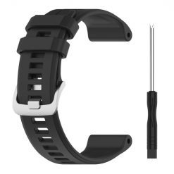Remienok Solid Wristband čierny pre Garmin Forerunner 955 (22mm) | Kryty na mobil Kryty na mobil | Remienok Solid Wristband čierny pre Garmin Forerunner 955 (22mm) | Kryty na mobil
