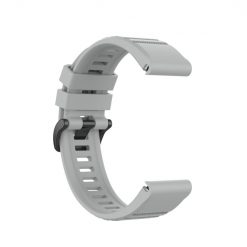 Kryty na mobil | Remienok Solid Wristband sivý pre Garmin Fenix 7X (26mm) | Kryty na mobil