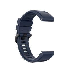 Kryty na mobil | Remienok Solid Wristband tmavomodrý pre Garmin Fenix 7X (26mm) | Kryty na mobil