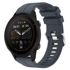 Remienok Solid Wristband tmavosivý pre Garmin Forerunner 955 (22mm)