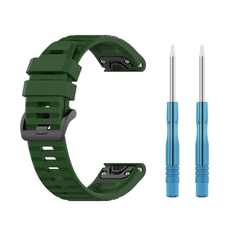 Remienok Solid Wristband zelený pre Garmin Fenix 7X (26mm) | Kryty na mobil Kryty na mobil | Remienok Solid Wristband zelený pre Garmin Fenix 7X (26mm) | Kryty na mobil