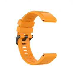 Kryty na mobil | Remienok Solid Wristband žltý pre Garmin Fenix 7X (26mm) | Kryty na mobil